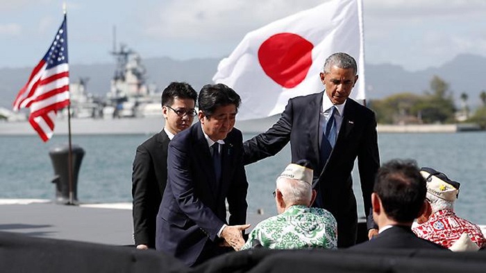 Obama und Abe gedenken in Pearl Harbor
